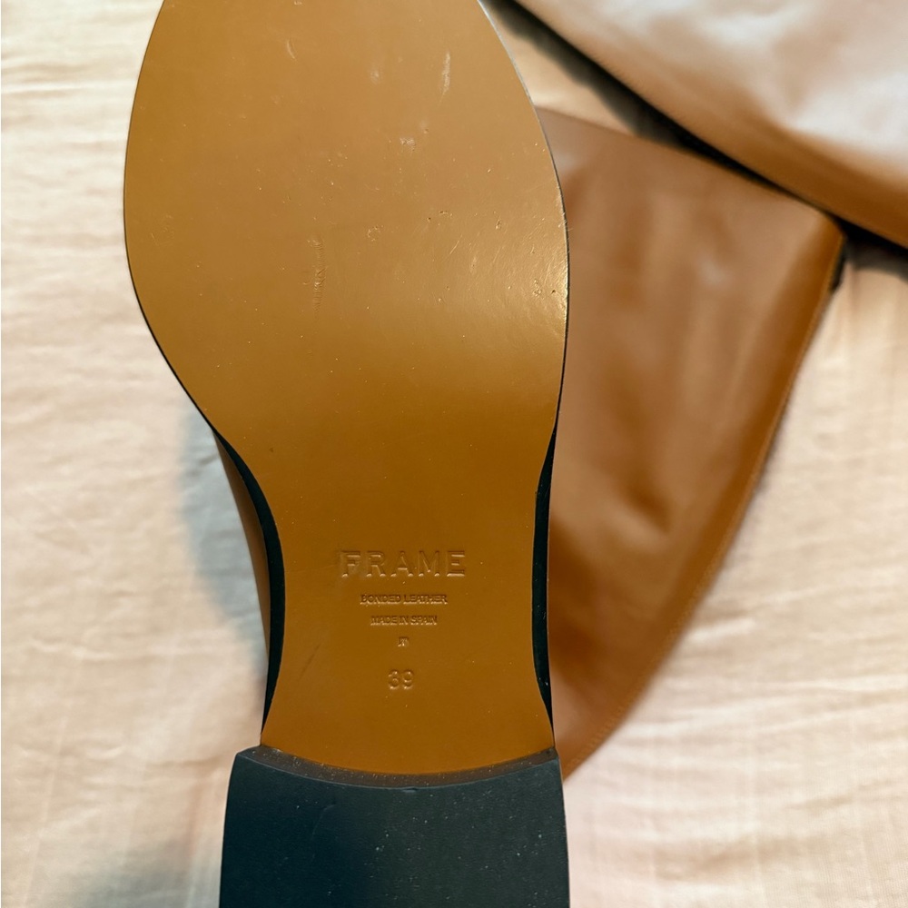 Frame Denim Tan Leather Le Ramsey Boot - Picture 4 of 7